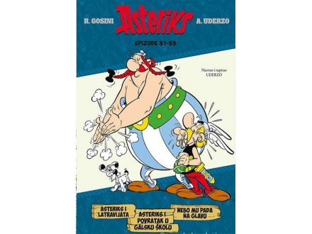 Asteriks knjige 11 NOVO Gosini Uderzo Asterix